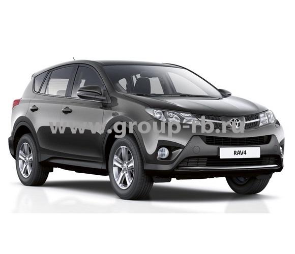 Комплексная шумоизоляция белой Toyota Rav4