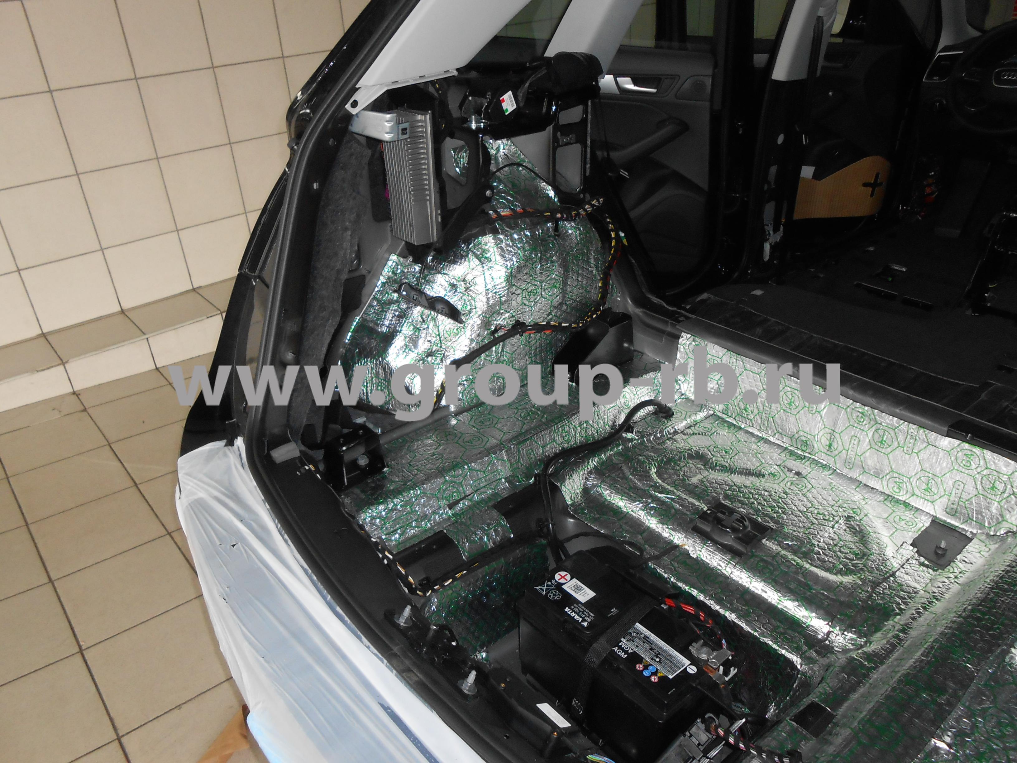 Шумоизоляция Audi Q5 - этап 11
