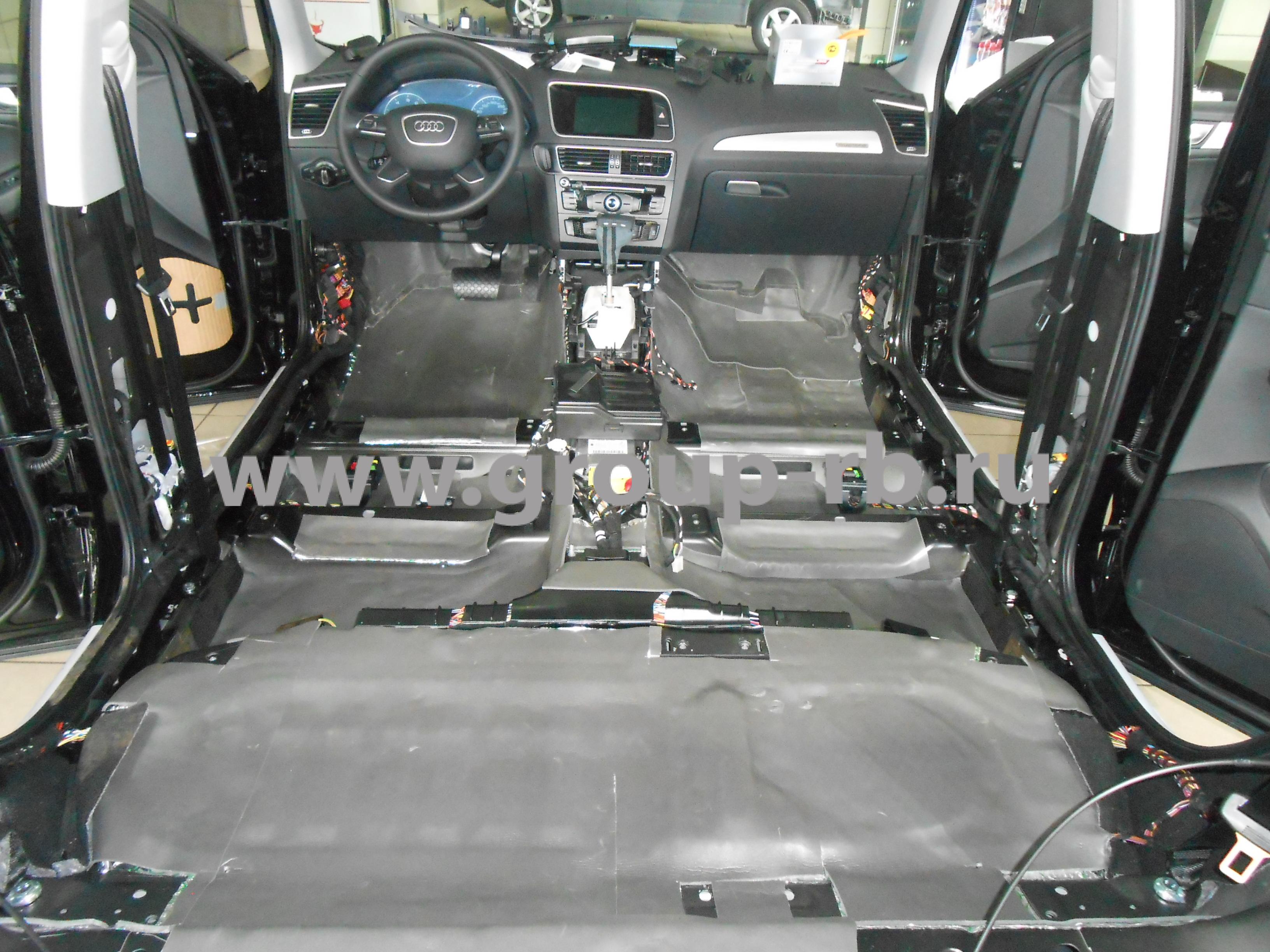 Шумоизоляция Audi Q5 - этап 6