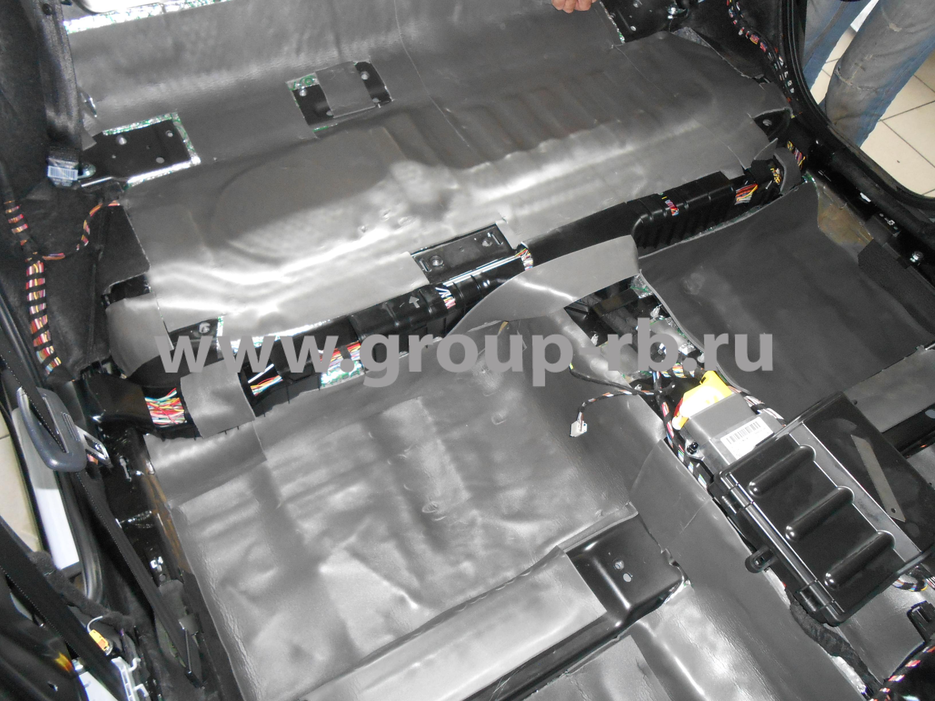 Шумоизоляция Audi Q5 - этап 7