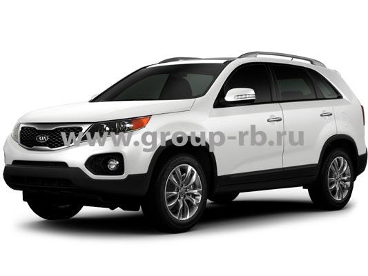 Белый Kia Sorento - комплексная шумоизоляция
