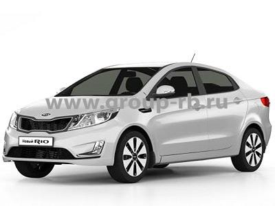 Серебристый Kia Rio - комплексная шумоизоляция