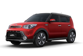 Красный Kia Soul - комплексная шумоизоляция