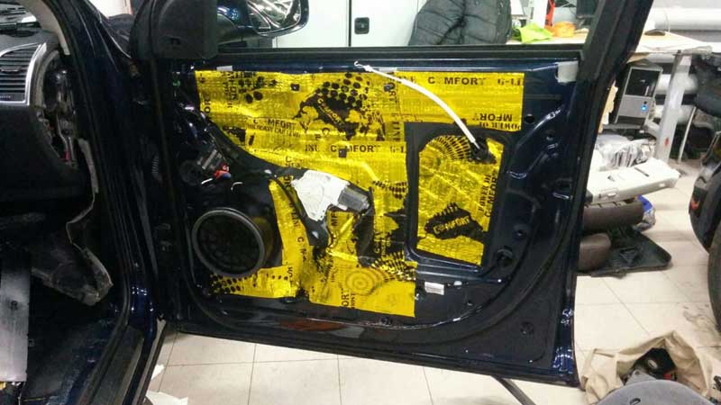 Шумоизоляция Audi Q7