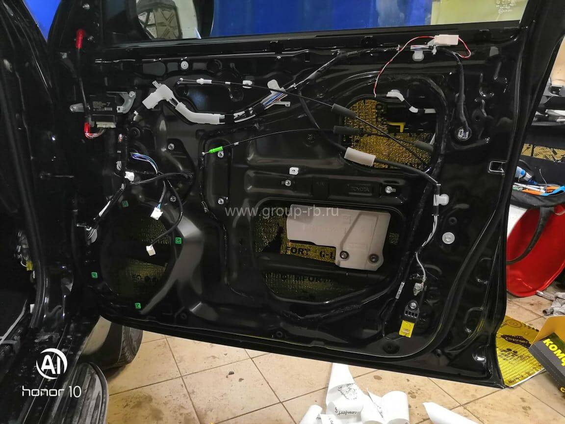 Шумоизоляция TOYOTA LC150