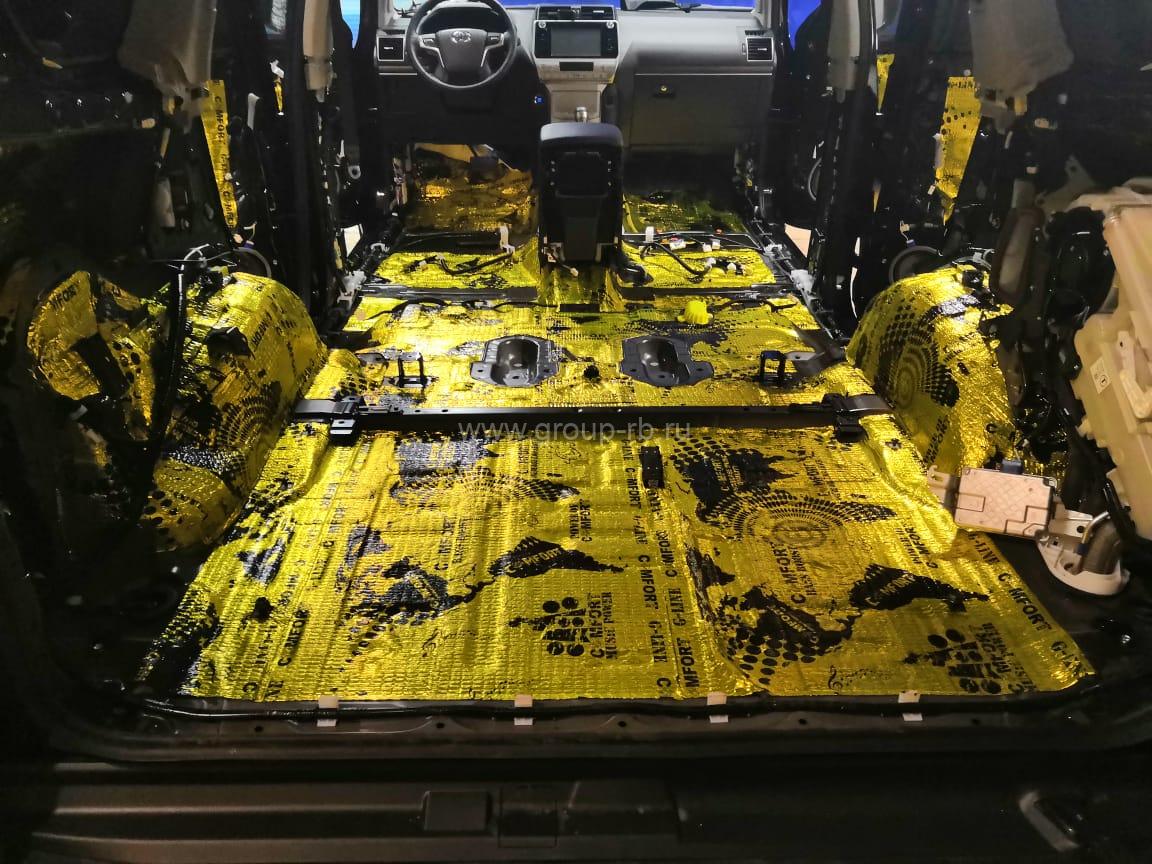 Шумоизоляция TOYOTA LC150