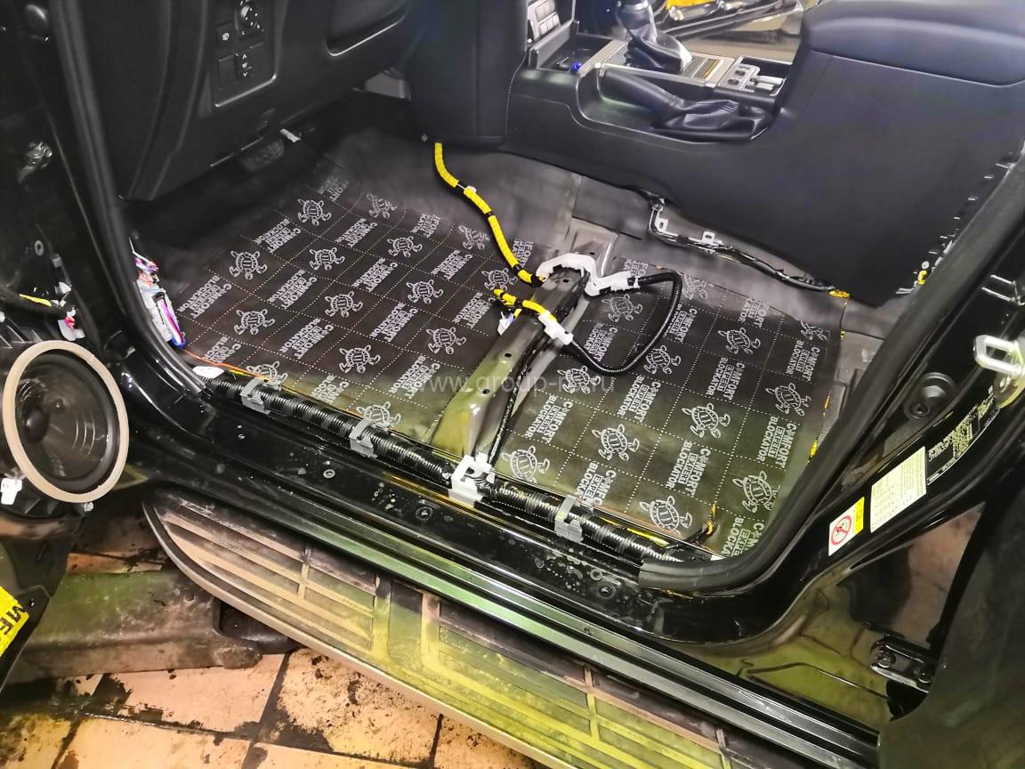 Шумоизоляция TOYOTA LC150