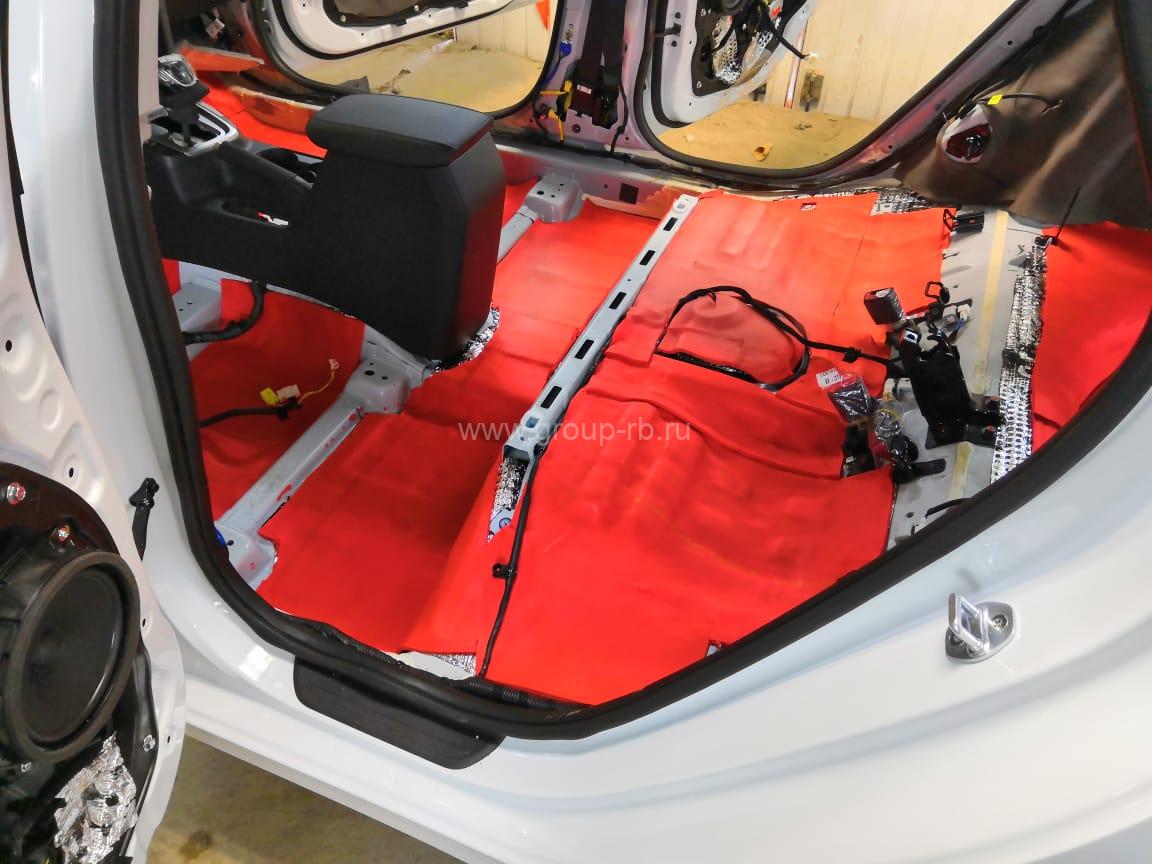 KIA Ceed - комплексная шумоизоляция