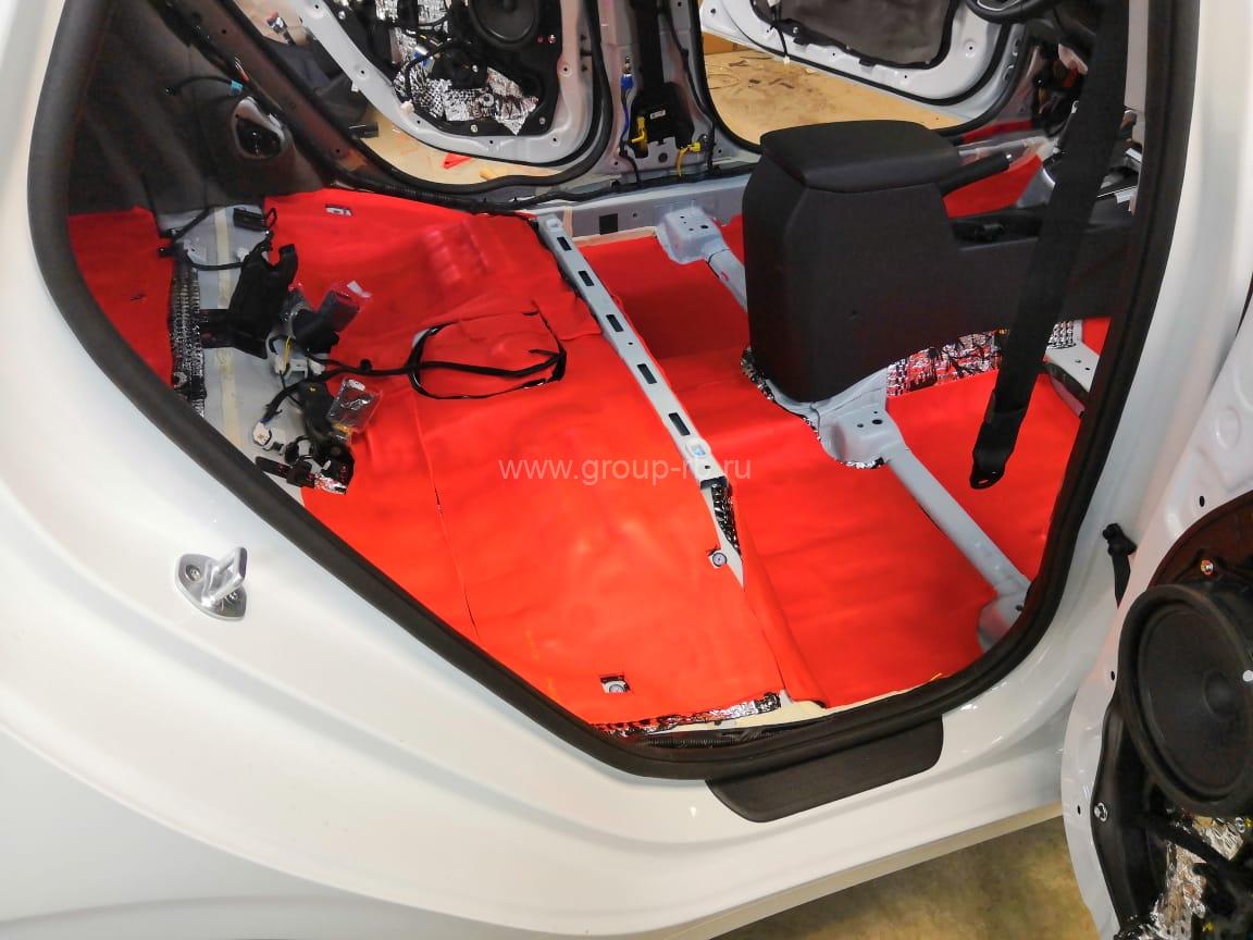 KIA Ceed - комплексная шумоизоляция