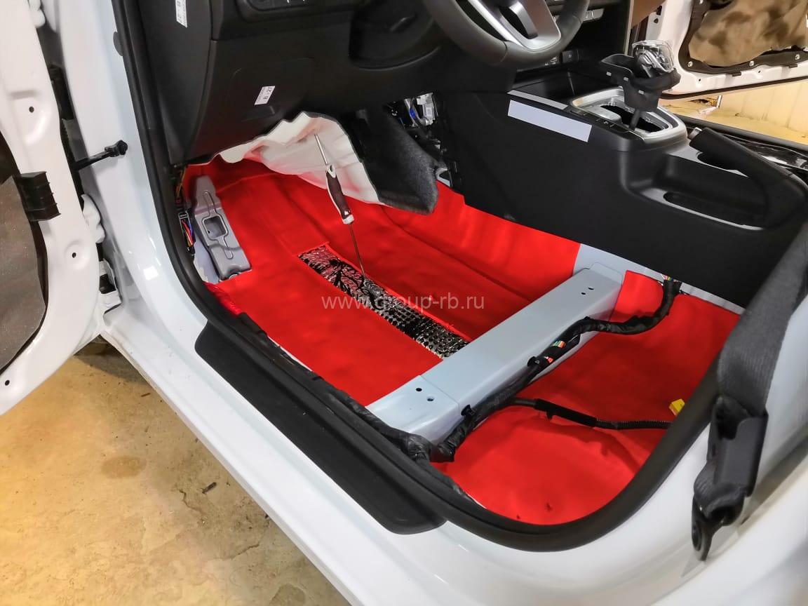 KIA Ceed - комплексная шумоизоляция