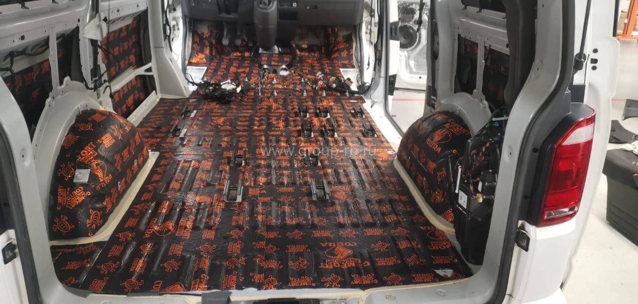 Шумоизоляция «Премиум +» Volkswagen Caravelle
