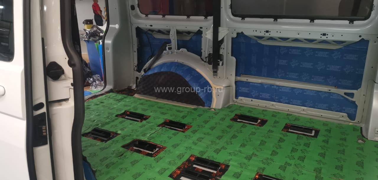 Шумоизоляция «Премиум +» Volkswagen Caravelle