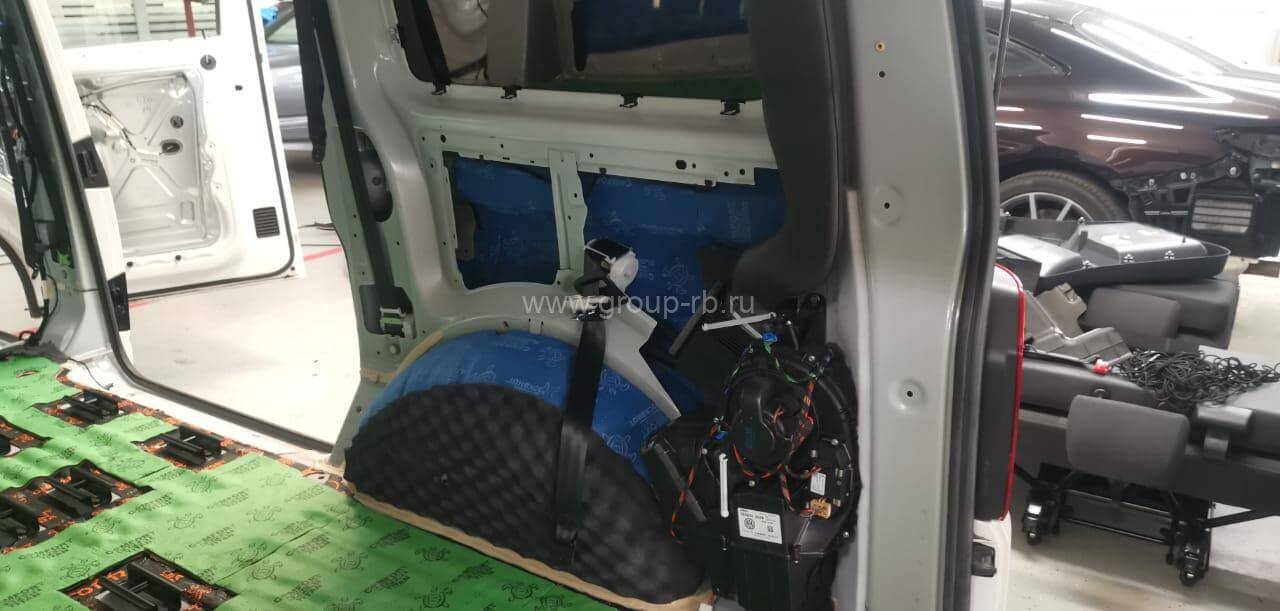 Шумоизоляция «Премиум +» Volkswagen Caravelle