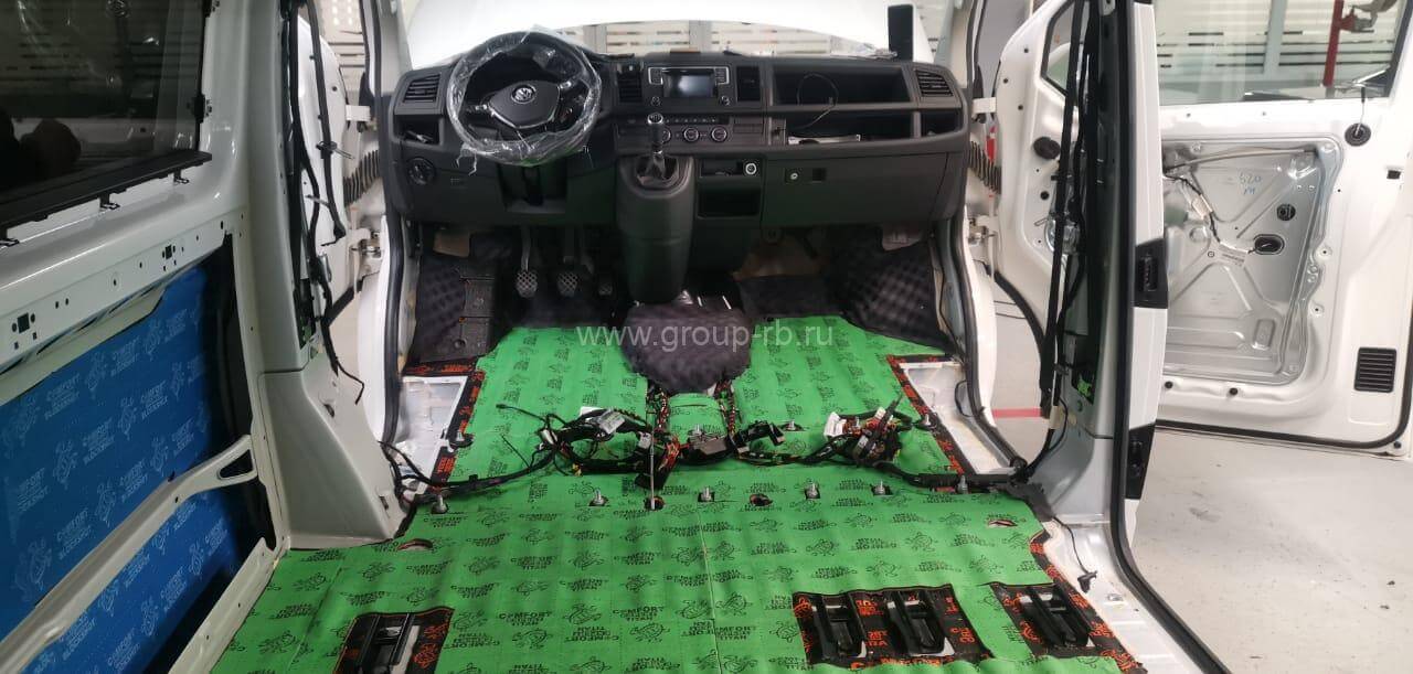 Шумоизоляция «Премиум +» Volkswagen Caravelle