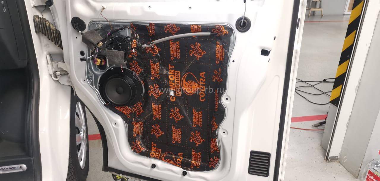 Шумоизоляция «Премиум +» Volkswagen Caravelle