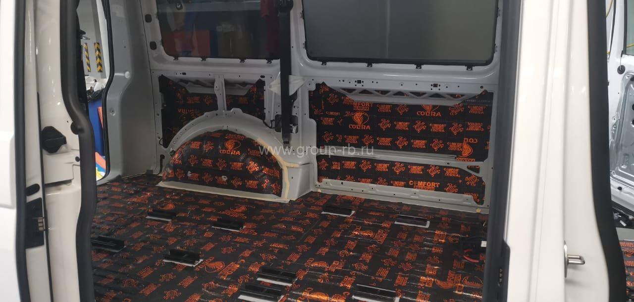 Шумоизоляция «Премиум +» Volkswagen Caravelle