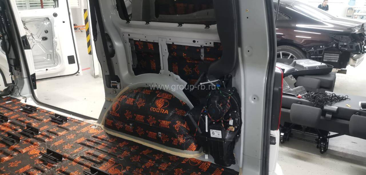 Шумоизоляция «Премиум +» Volkswagen Caravelle