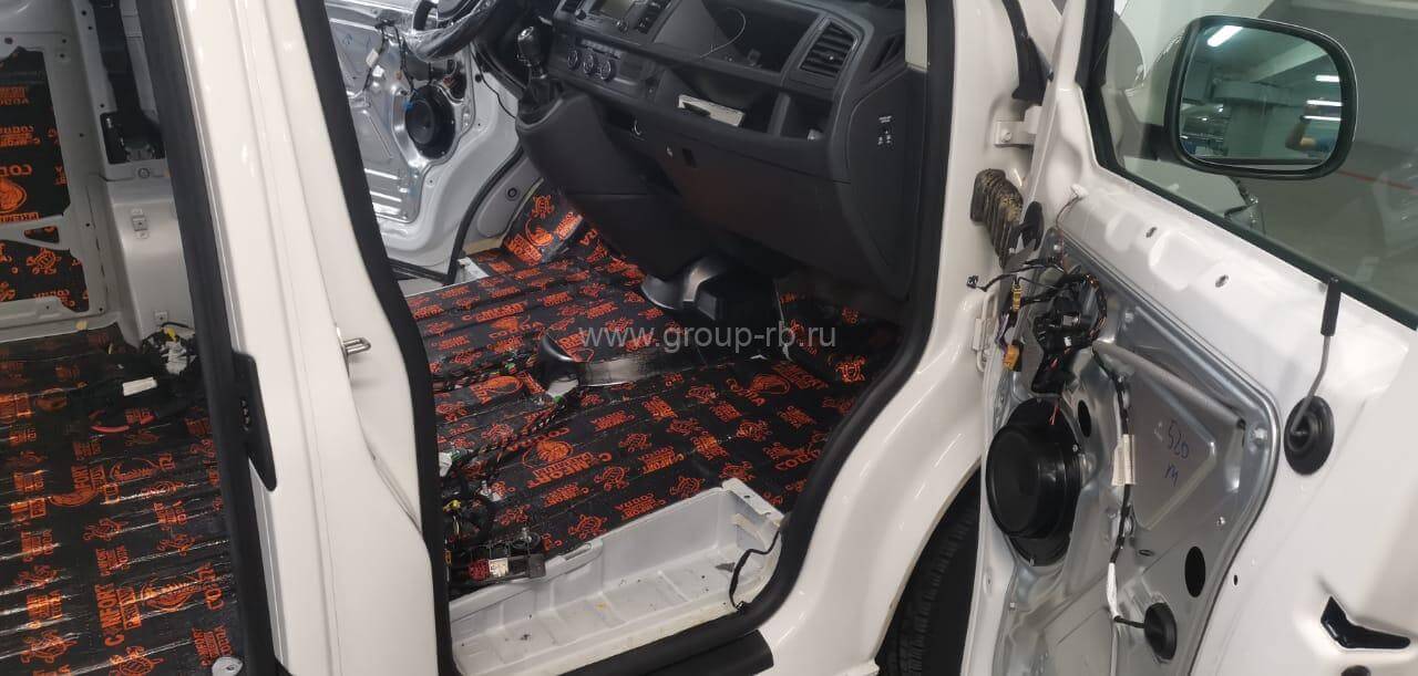 Шумоизоляция «Премиум +» Volkswagen Caravelle