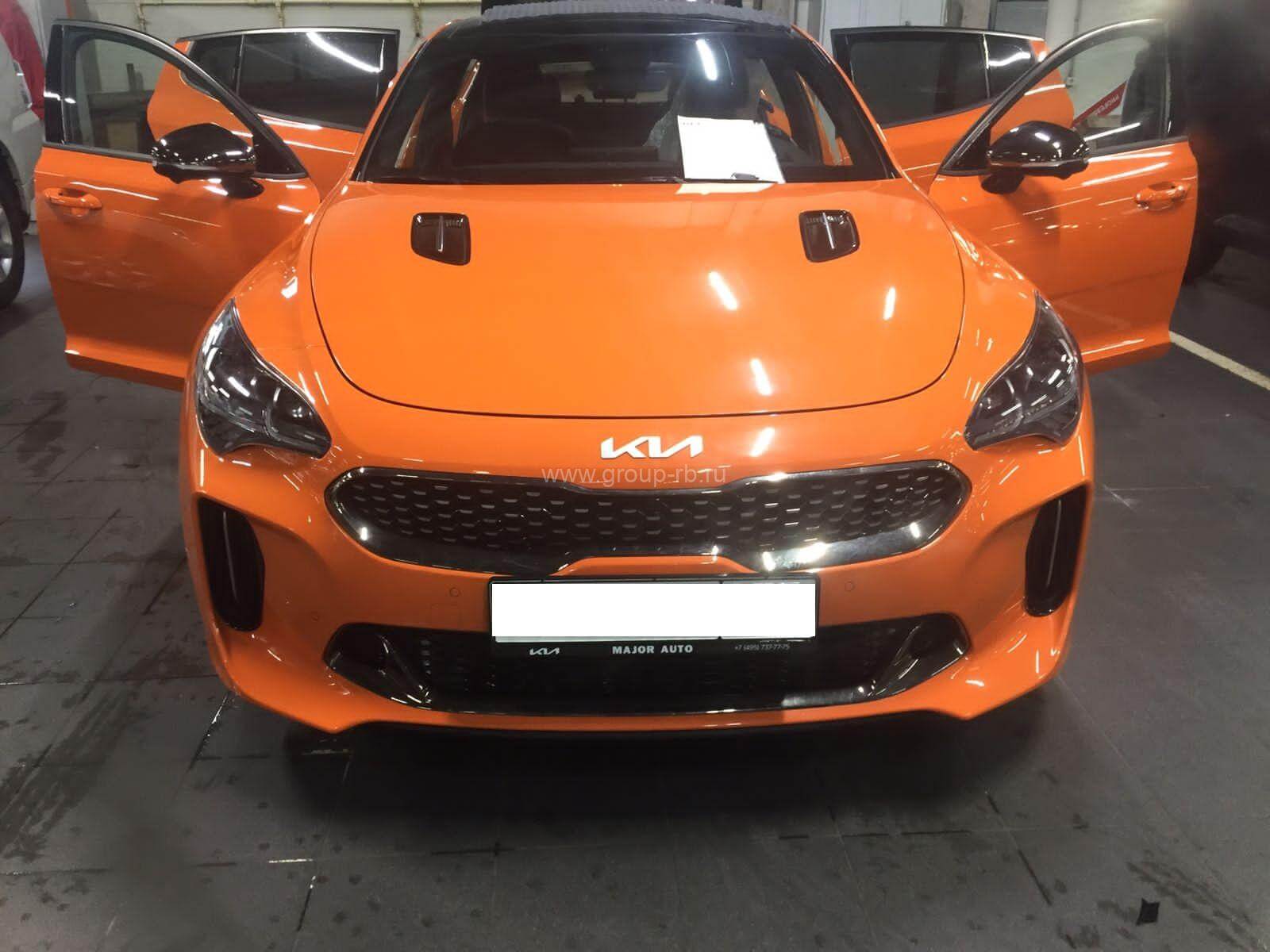 kia stinger вид спереди kia stinger вид спереди фото